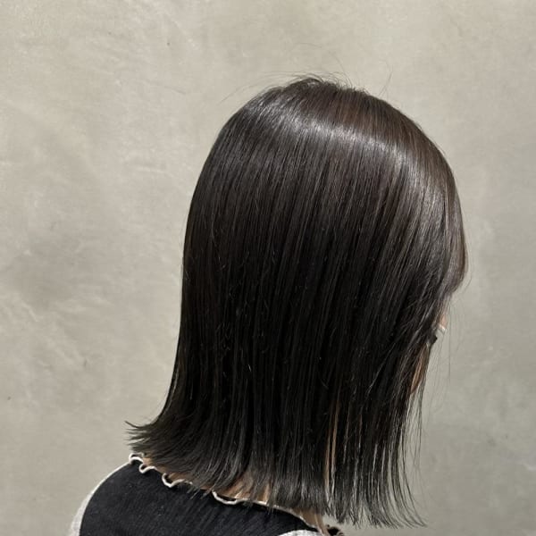 ボブ/ぱつんボブ/髪質改善/艶髪/オージュア