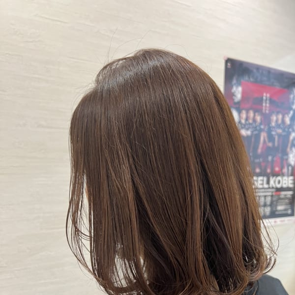 白髪ぼかしハイライト