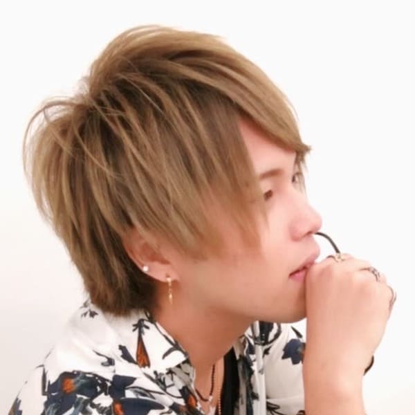 メンズ　ストレートスタイル