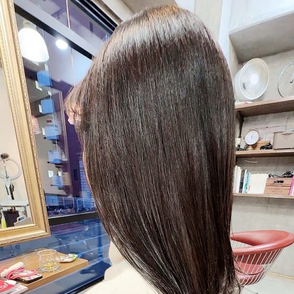 まるで縮毛矯正をかけているように見えない縮毛矯正