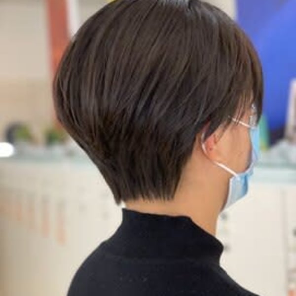 スッキリ ハンサム ショート