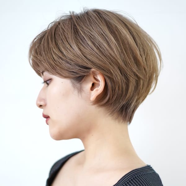 【42ページ目 | オススメ順】50代～/ショートの髪型・ヘアスタイル | 楽天ビューティ