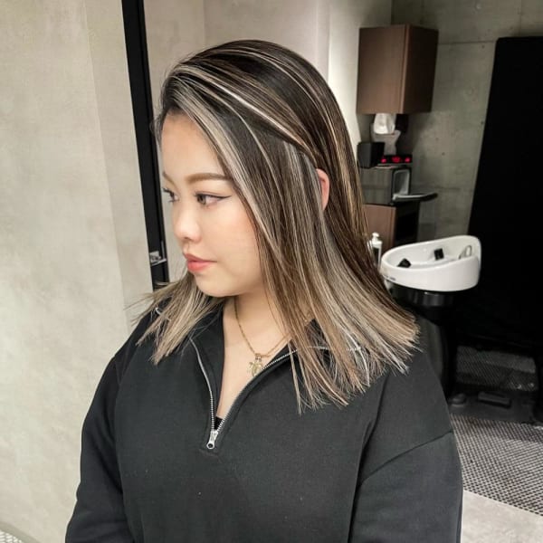 ★ハイライトで創るバレイヤージュデザイン★