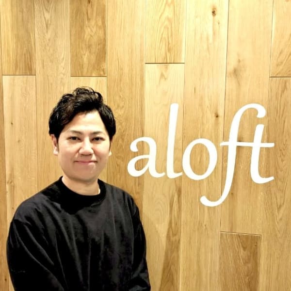 aloft【アロフト】のスタッフ紹介。遠藤 ヒロシ
