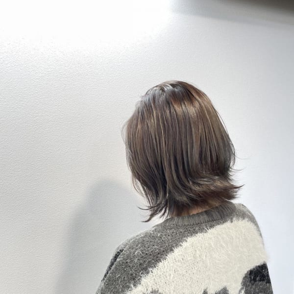 大人かわいい/ハイライトグレージュ