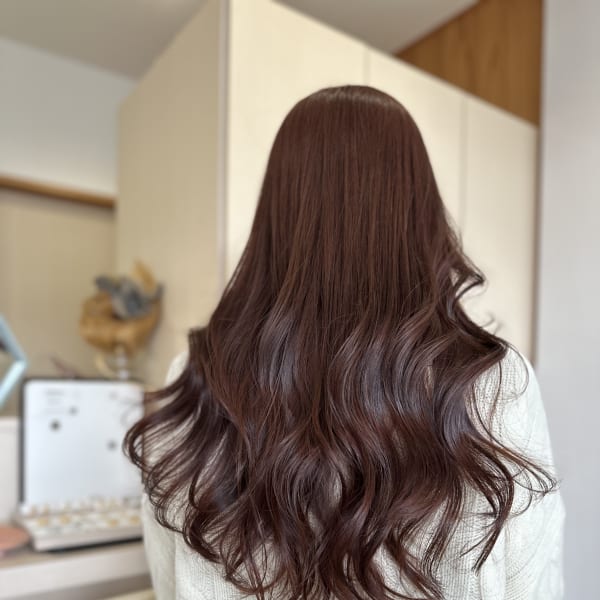 ピンクバイオレットで艶巻スタイル