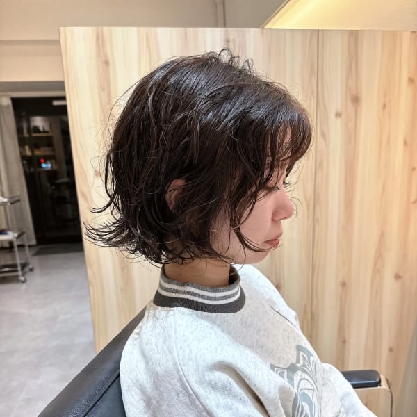 【sou】中野担当  ショートパーマ