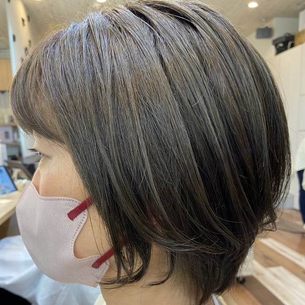 丸みショート