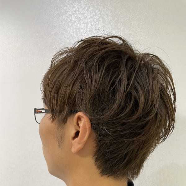 平日朝の9時30分から予約可能☆Mバング解消カット