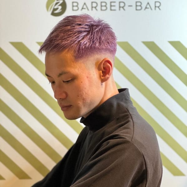 ハイトーンフェードスタイル