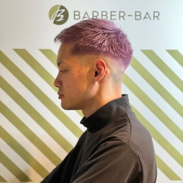 ハイトーンフェードスタイル