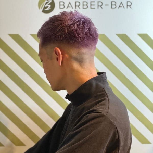 ハイトーンフェードスタイル