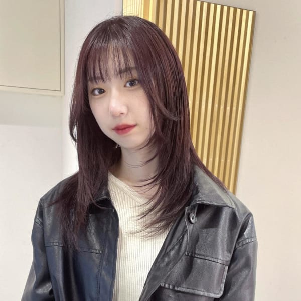 【rizu】#レイヤーカット #ブリーチなし