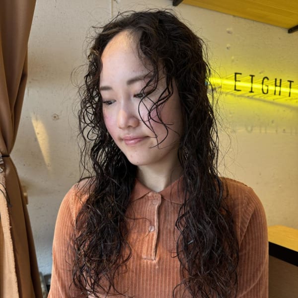 スパイラルパーマ