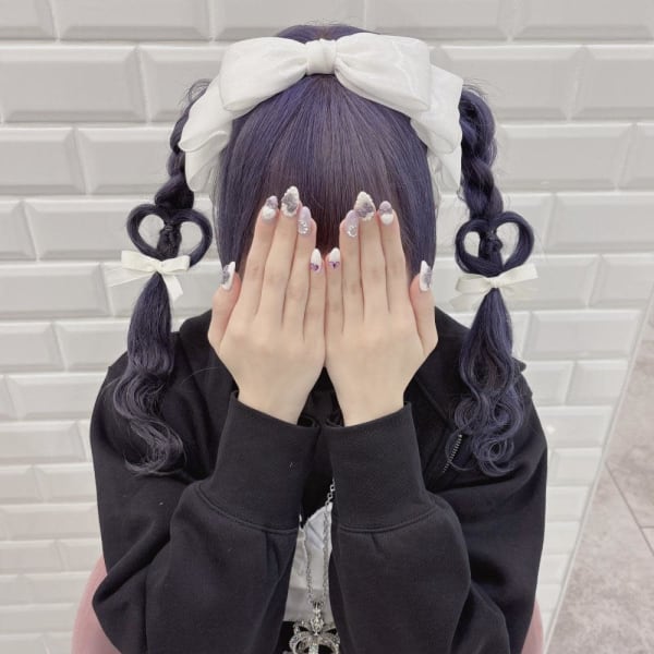 まる三つ編み×ハートツインテール*まゆ