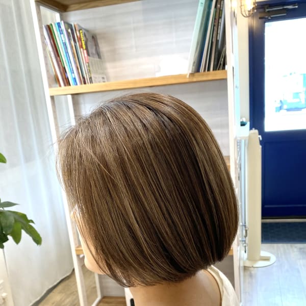 gyfu& hair design 甲府店×ミディアム
