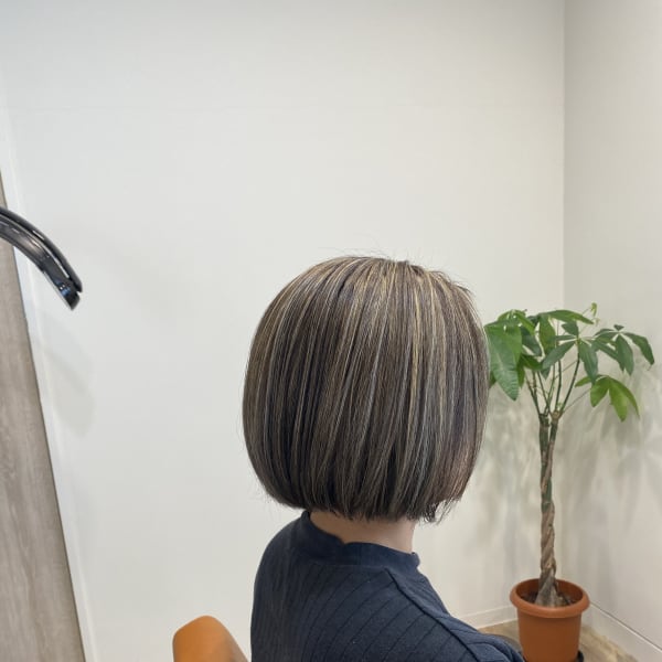 gyfu& hair design 甲府店×ミディアム
