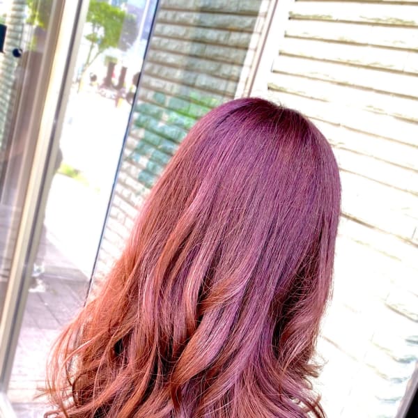 gyfu& hair design 甲府店×ロング
