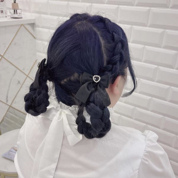 舞台でもOK!編み込みわんこヘア♪♪まゆ