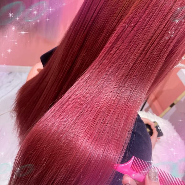 ☆ピンクカラー☆|Beauty Salon Milk