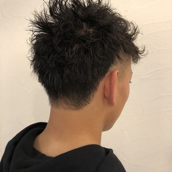 メンズ　ツイストスパイラルパーマ