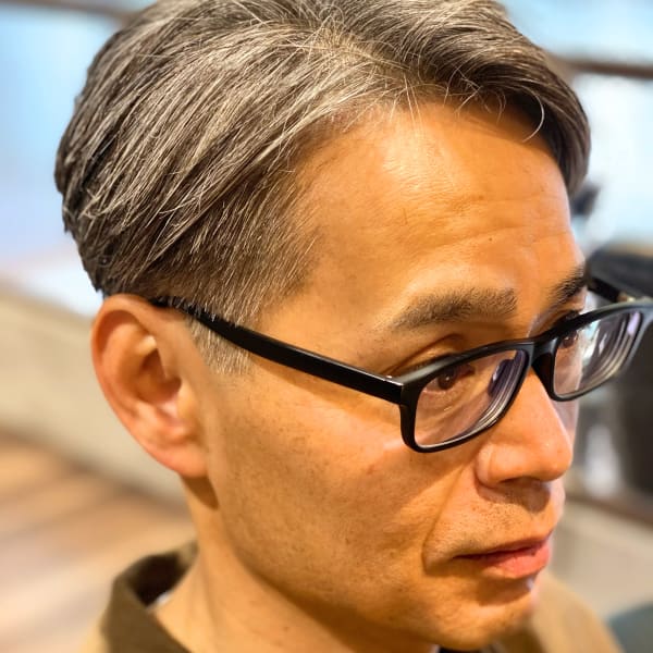 【ビジネスマン必見】40代50代にオススメ!七三オールバック