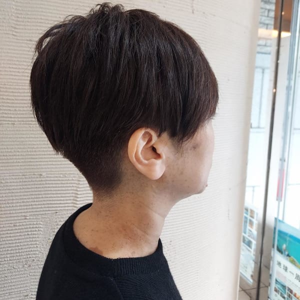 【MICHI refre店 藤原信恵】刈上げショート