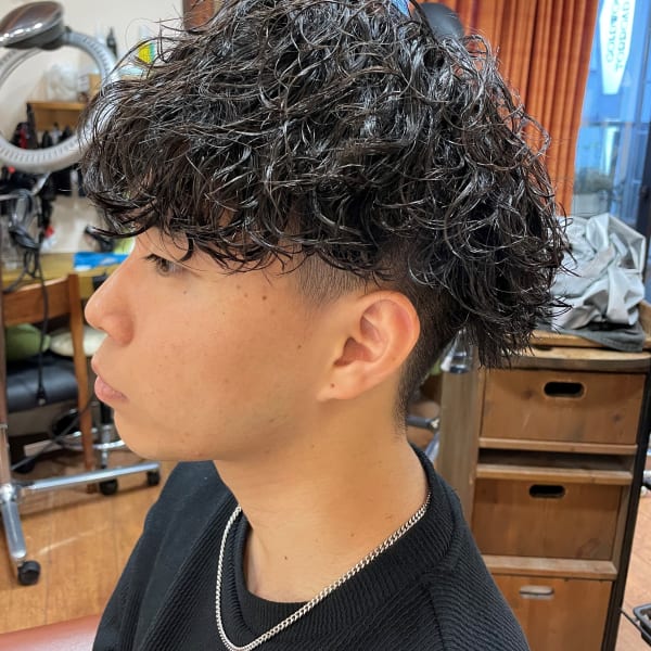 波巻きパーマ|HAIR BRAND Link 【リンク】トアロード店