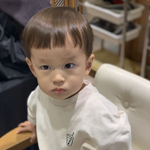 キッズ＊マッシュショート