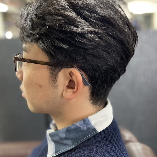 自然なミディアムスタイル