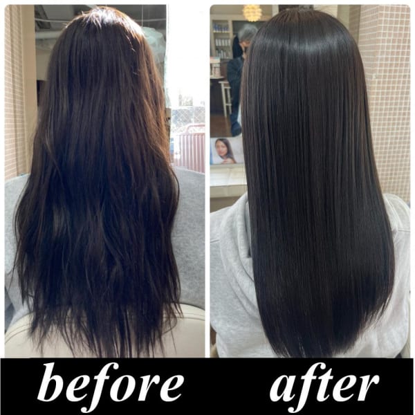 【美髪整形】異次元の最新髪質改善☆シルク酸性ストレート