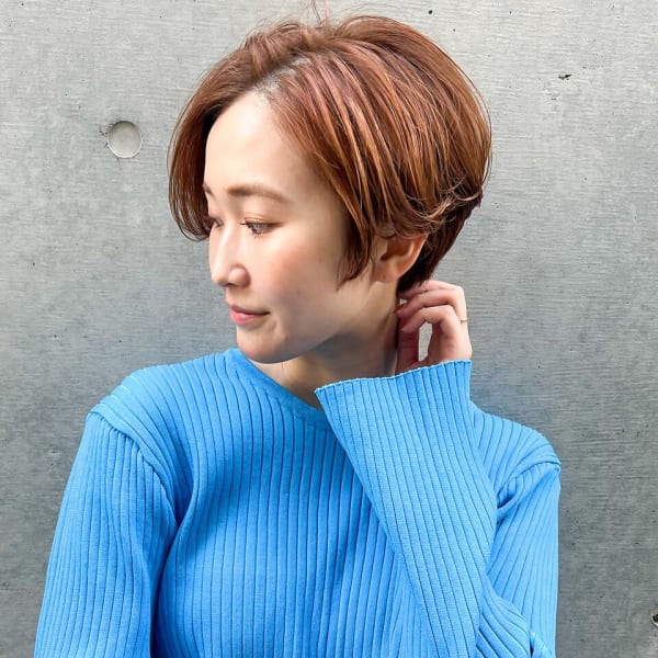 大人丸みショート【銀座/有楽町】30代40代50代