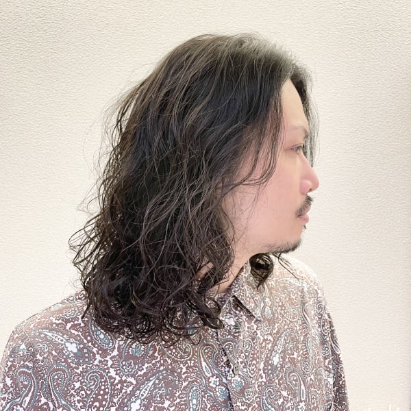 ロングウェーブパーマ