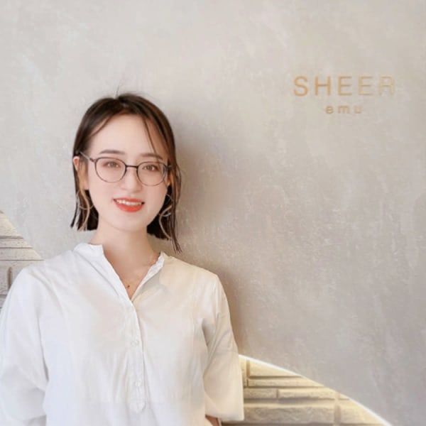 SHEER emu 新越谷店【シアエミューシンコシガヤ】のスタッフ紹介。Kasumi