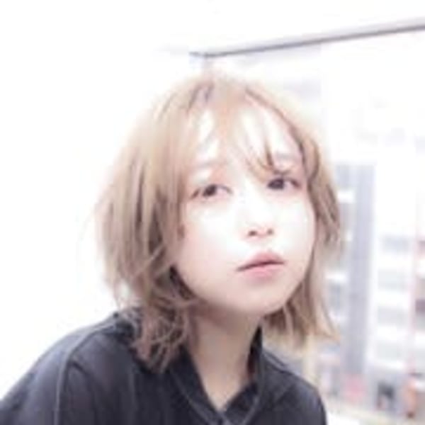 セミディ　シアーカラー　シースルーバング　切りっぱなしボブ|Menon