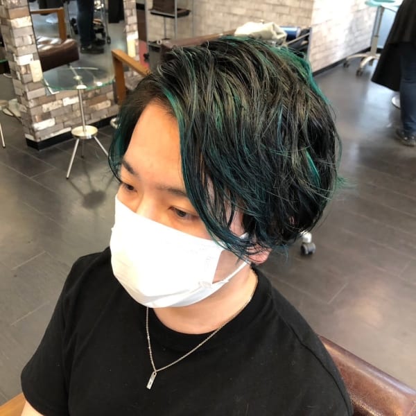【HAIR MAKE ROSY 北18条店】メンズカラー
