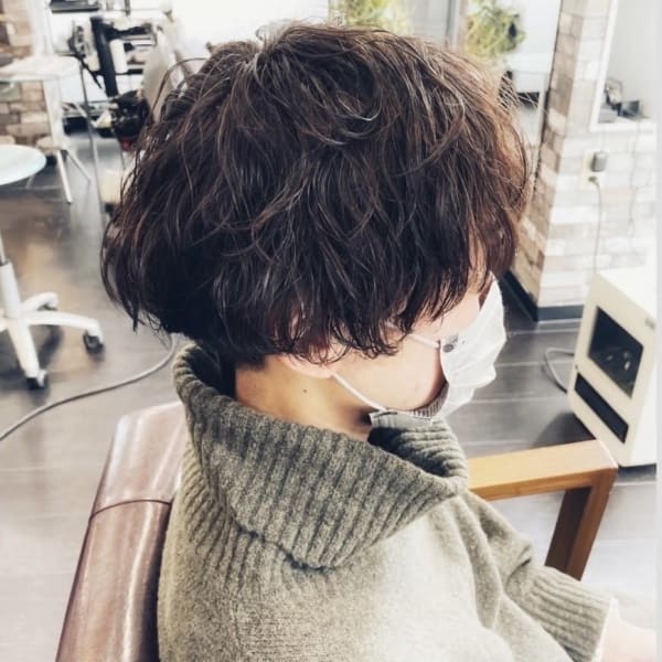【HAIR MAKE ROSY 北18条店】メンズパーマ