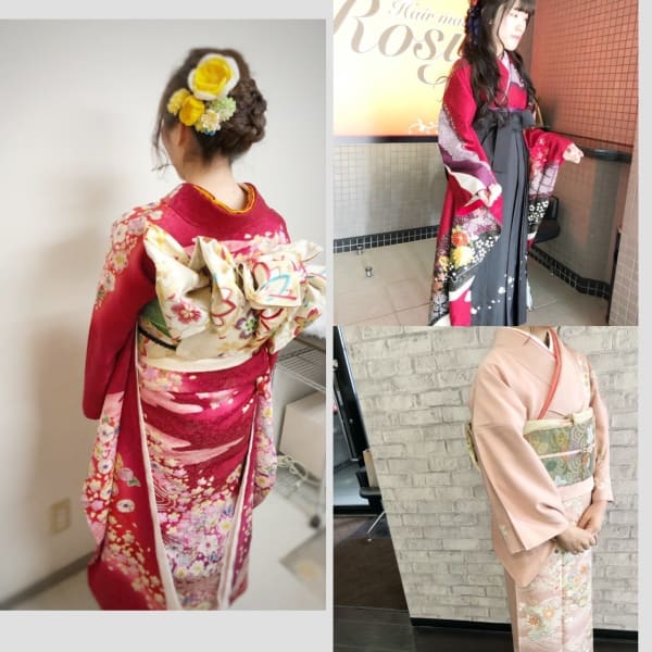【HAIR MAKE ROSY 北18条店】ヘアセット