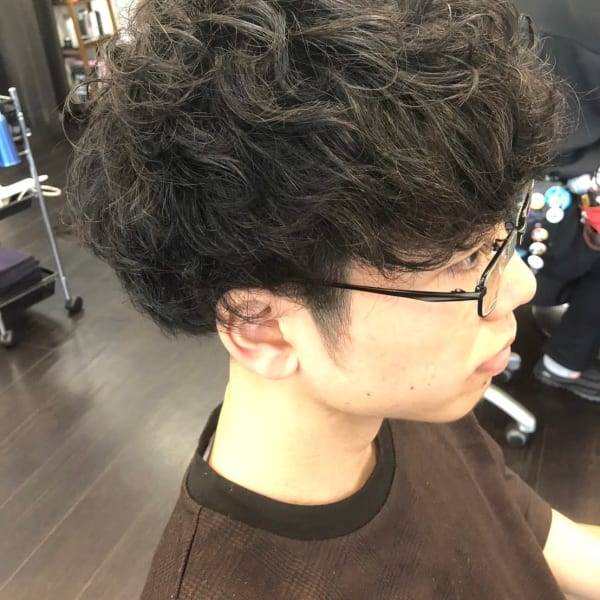 【HAIR MAKE ROSY 北18条店】メンズパーマ