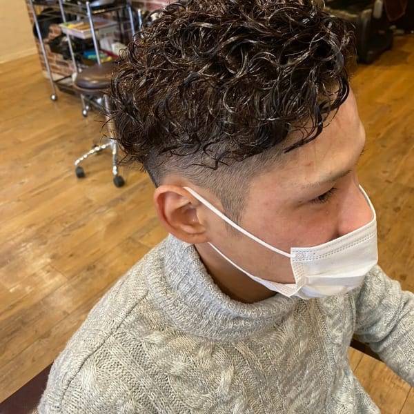 【HAIR MAKE ROSY 北18条店】メンズパーマ