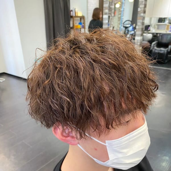 【HAIR MAKE ROSY 北18条店】メンズパーマ