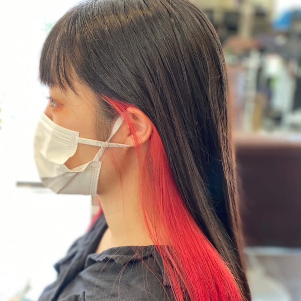 【HAIR MAKE ROSY 北18条店】インナーカラー