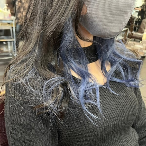 【HAIR MAKE ROSY 北18条店】インナーカラー