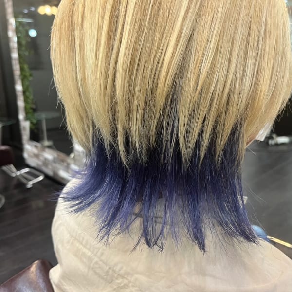 【HAIR MAKE ROSY 北18条店】メンズWカラー