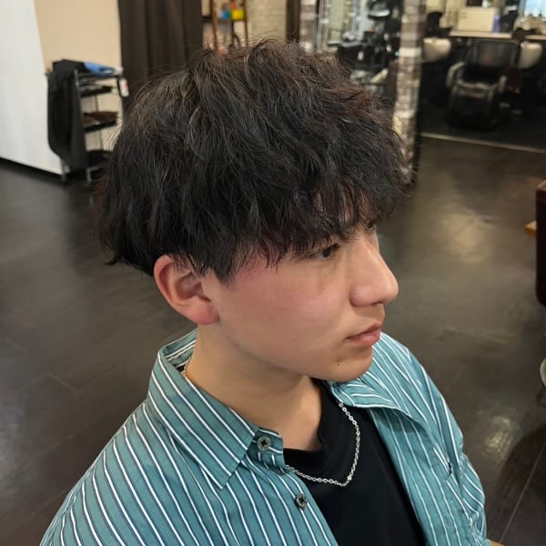 【HAIR MAKE ROSY 北18条店】メンズパーマ