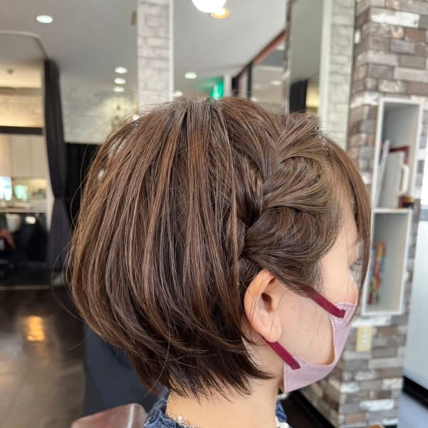 【HAIR MAKE ROSY 北18条店】ヘアセット