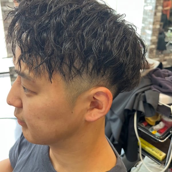 【HAIR MAKE ROSY 北18条店】メンズパーマ