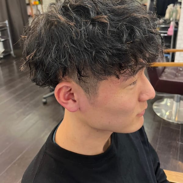 【HAIR MAKE ROSY 北18条店】メンズパーマ