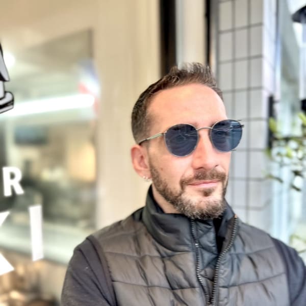 アップバングナチュラルフェード