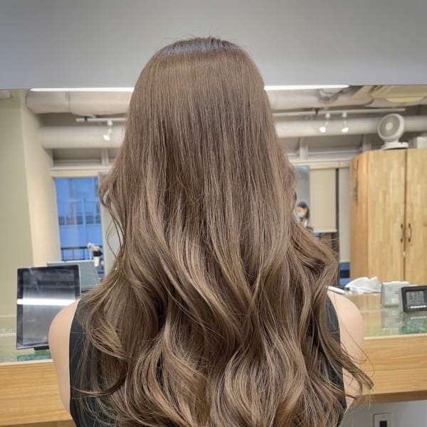 ロング　カール　ウェーブ